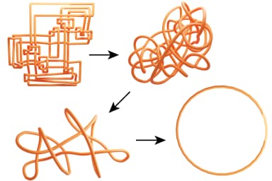 Medial Sphere Preconditioning for Knot Untangling and Volume-Filling Curves